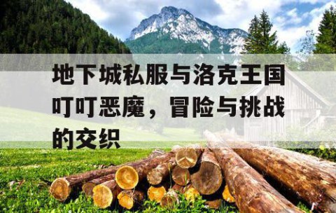 地下城私服与洛克王国叮叮恶魔，冒险与挑战的交织