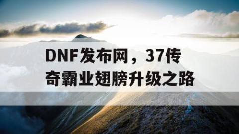 DNF发布网，37传奇霸业翅膀升级之路
