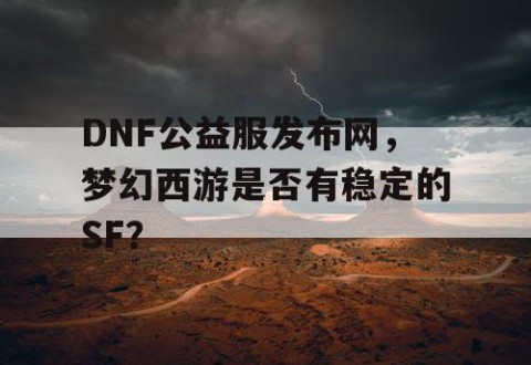 DNF公益服发布网，梦幻西游是否有稳定的SF？