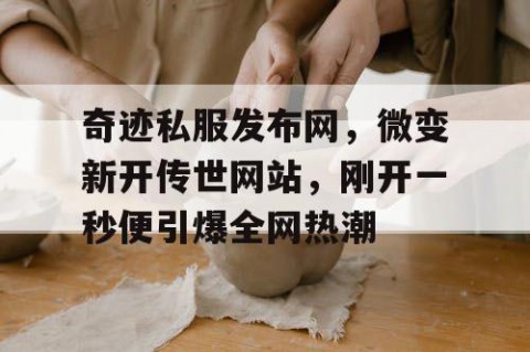 奇迹私服发布网，微变新开传世网站，刚开一秒便引爆全网热潮