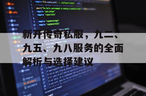 新开传奇私服,九二、九五、九八服务的全面解析与选择建议