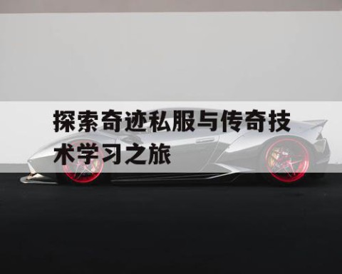 探索奇迹私服与传奇技术学习之旅
