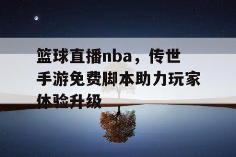 篮球直播nba，传世手游免费脚本助力玩家体验升级