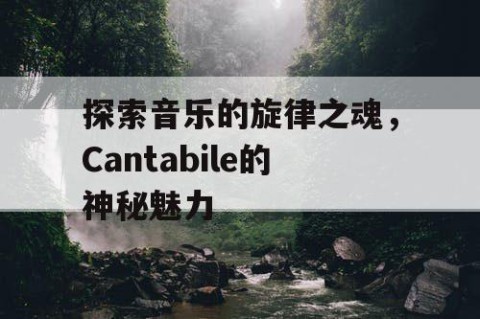 探索音乐的旋律之魂，Cantabile的神秘魅力