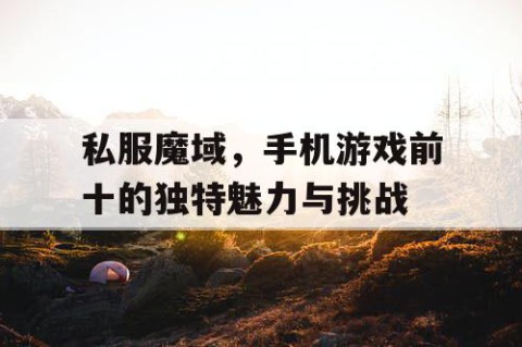 私服魔域，手机游戏前十的独特魅力与挑战