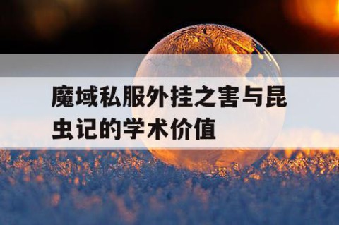 魔域私服外挂之害与昆虫记的学术价值