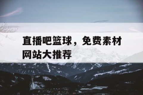 直播吧篮球,免费素材网站大推荐