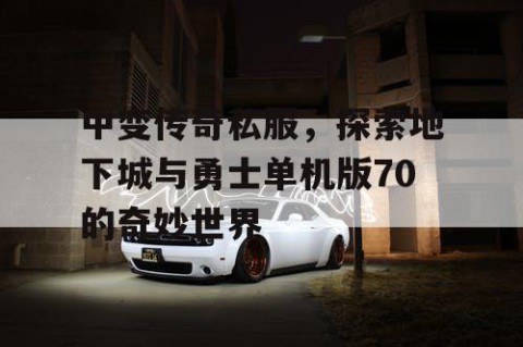 中变传奇私服，探索地下城与勇士单机版70的奇妙世界