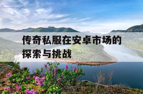 传奇私服在安卓市场的探索与挑战