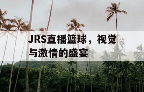 JRS直播篮球，视觉与激情的盛宴