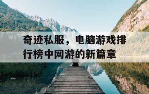 奇迹私服，电脑游戏排行榜中网游的新篇章
