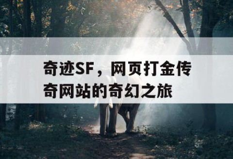 奇迹SF，网页打金传奇网站的奇幻之旅
