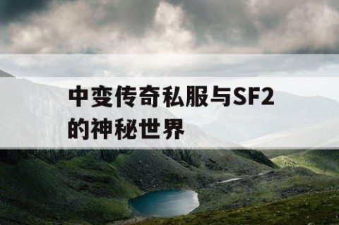 中变传奇私服与SF2的神秘世界