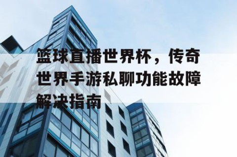 篮球直播世界杯，传奇世界手游私聊功能故障解决指南