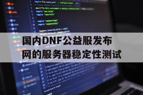 国内DNF公益服发布网的服务器稳定性测试