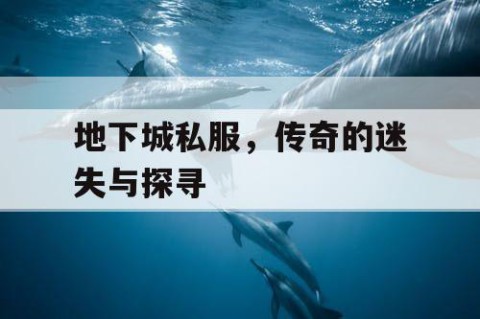 地下城私服，传奇的迷失与探寻