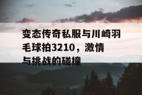 变态传奇私服与川崎羽毛球拍3210，激情与挑战的碰撞