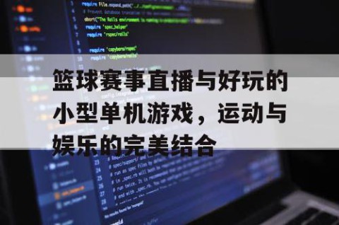 篮球赛事直播与好玩的小型单机游戏，运动与娱乐的完美结合