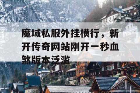 魔域私服外挂横行，新开传奇网站刚开一秒血煞版本泛滥