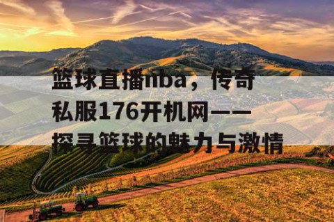 篮球直播nba,传奇私服176开机网——探寻篮球的魅力与激情