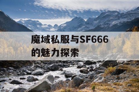 魔域私服与SF666的魅力探索