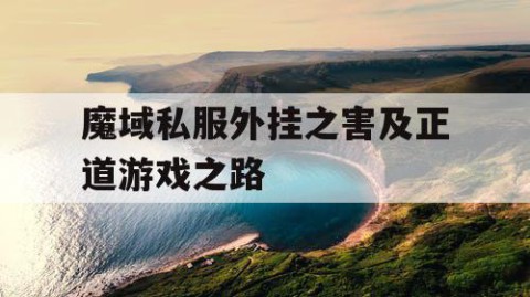 魔域私服外挂之害及正道游戏之路