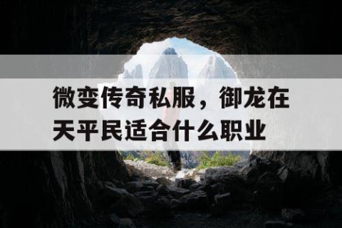 微变传奇私服,御龙在天平民适合什么职业