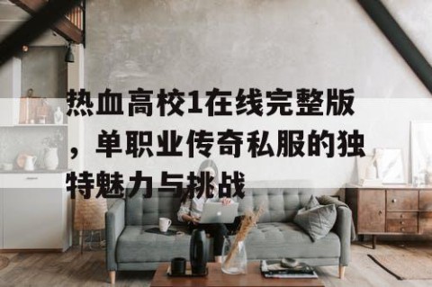 热血高校1在线完整版,单职业传奇私服的独特魅力与挑战