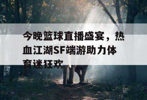 今晚篮球直播盛宴，热血江湖SF端游助力体育迷狂欢