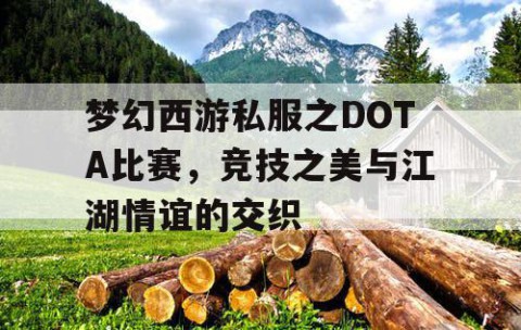 梦幻西游私服之DOTA比赛，竞技之美与江湖情谊的交织