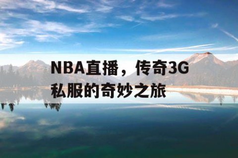 NBA直播，传奇3G私服的奇妙之旅