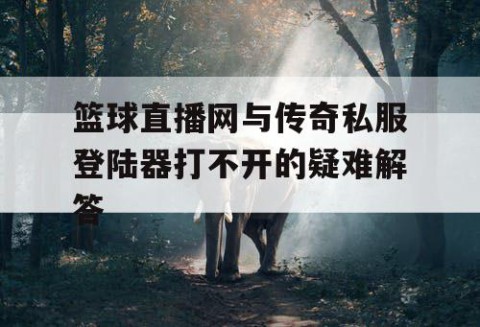 篮球直播网与传奇私服登陆器打不开的疑难解答