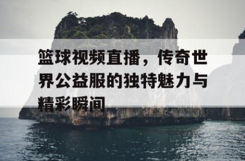 篮球视频直播，传奇世界公益服的独特魅力与精彩瞬间