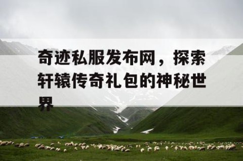 奇迹私服发布网，探索轩辕传奇礼包的神秘世界