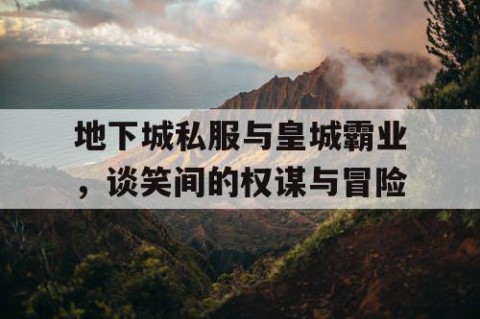 地下城私服与皇城霸业，谈笑间的权谋与冒险