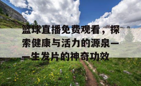 篮球直播免费观看，探索健康与活力的源泉——生发片的神奇功效