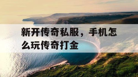 新开传奇私服,手机怎么玩传奇打金