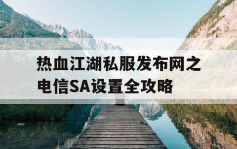 热血江湖私服发布网之电信SA设置全攻略