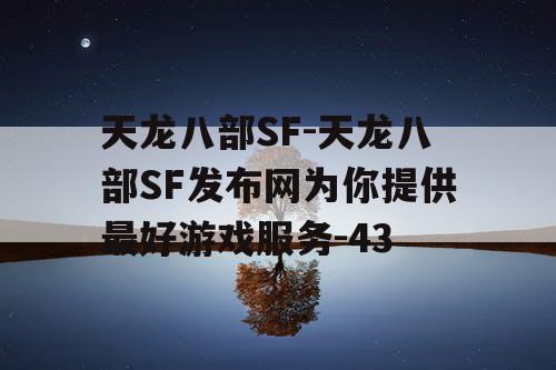 天龙八部SF-天龙八部SF发布网为你提供最好游戏服务-43