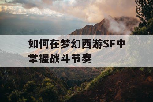 如何在梦幻西游SF中掌握战斗节奏