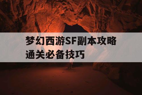 梦幻西游SF副本攻略通关必备技巧