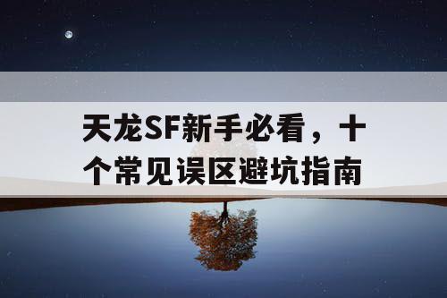 天龙SF新手必看，十个常见误区避坑指南
