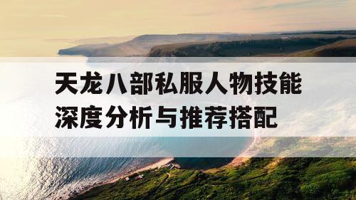 天龙八部私服人物技能深度分析与推荐搭配 天龙八部私服人物技能深度分析与推荐搭配