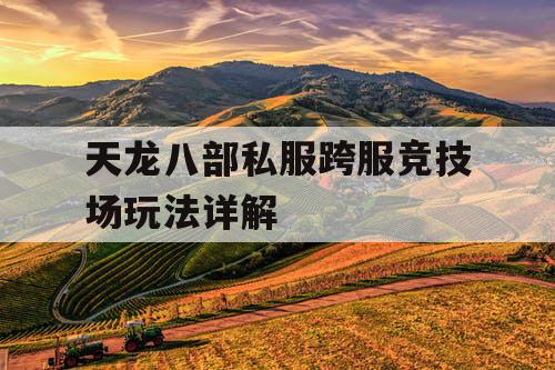 天龙八部私服跨服竞技场玩法详解