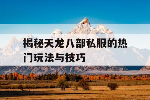 揭秘天龙八部私服的热门玩法与技巧 揭秘天龙八部私服的热门玩法与技巧