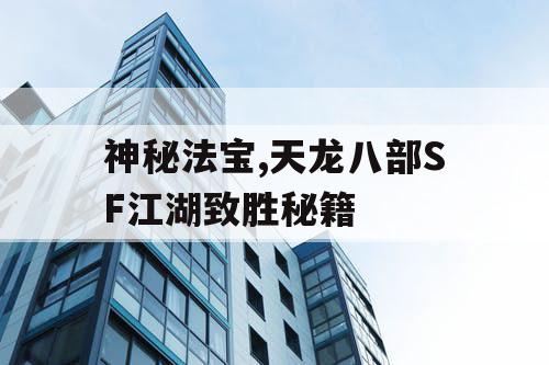 神秘法宝,天龙八部SF江湖致胜秘籍