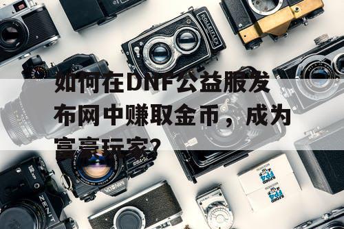 如何在DNF公益服发布网中赚取金币，成为富豪玩家？
