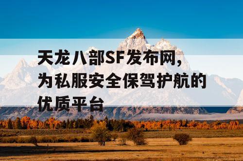 天龙八部SF发布网,为私服安全保驾护航的优质平台