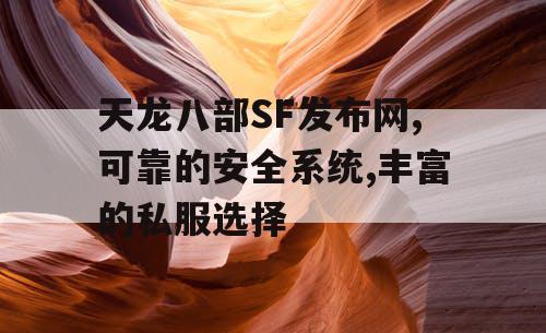 天龙八部SF发布网,可靠的安全系统,丰富的私服选择