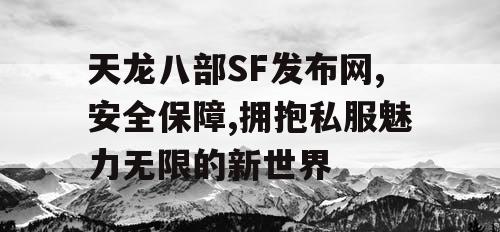 天龙八部SF发布网,安全保障,拥抱私服魅力无限的新世界